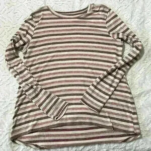 American Eagle Soft & Sexy Plush Striped Lightweight Shirt. Size Small